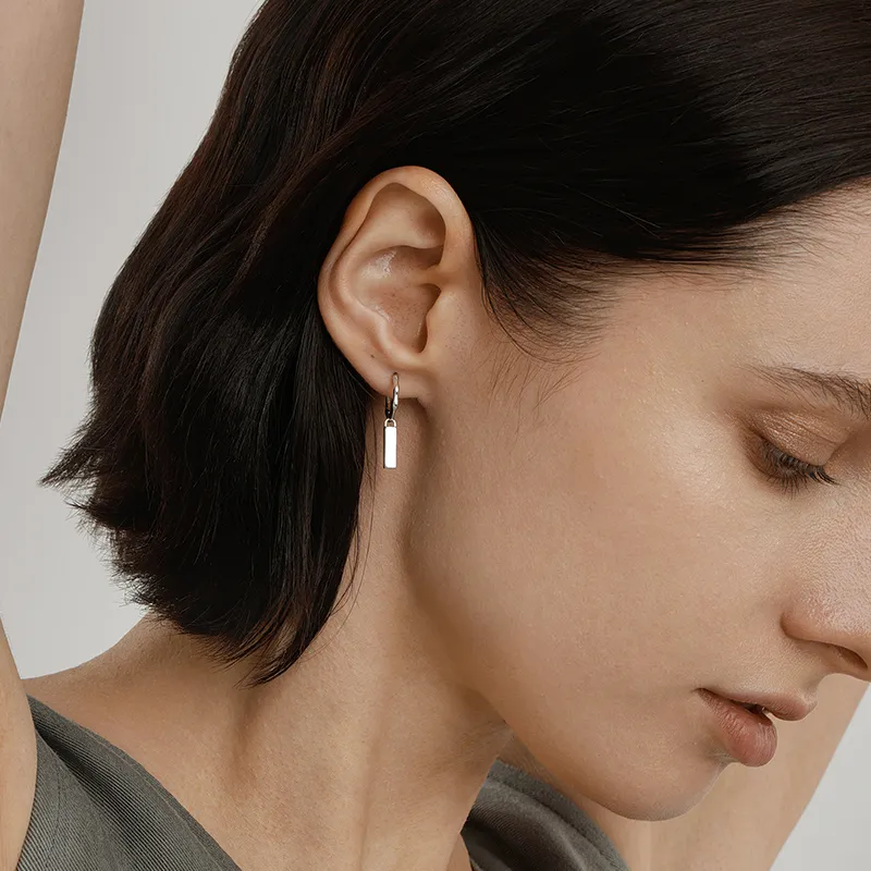 VIGG S925 Silver Earrings Women's-2