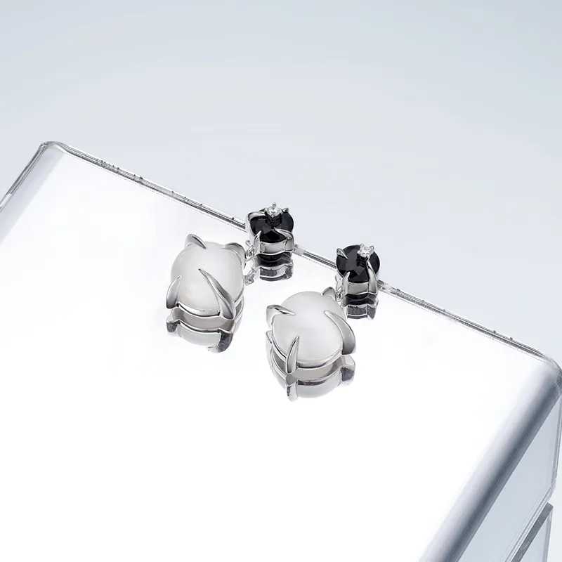 VIGG S925 Silver Earrings Women's-1