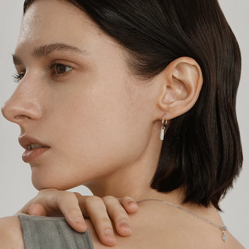VIGG S925 Silver Earrings Women's-4