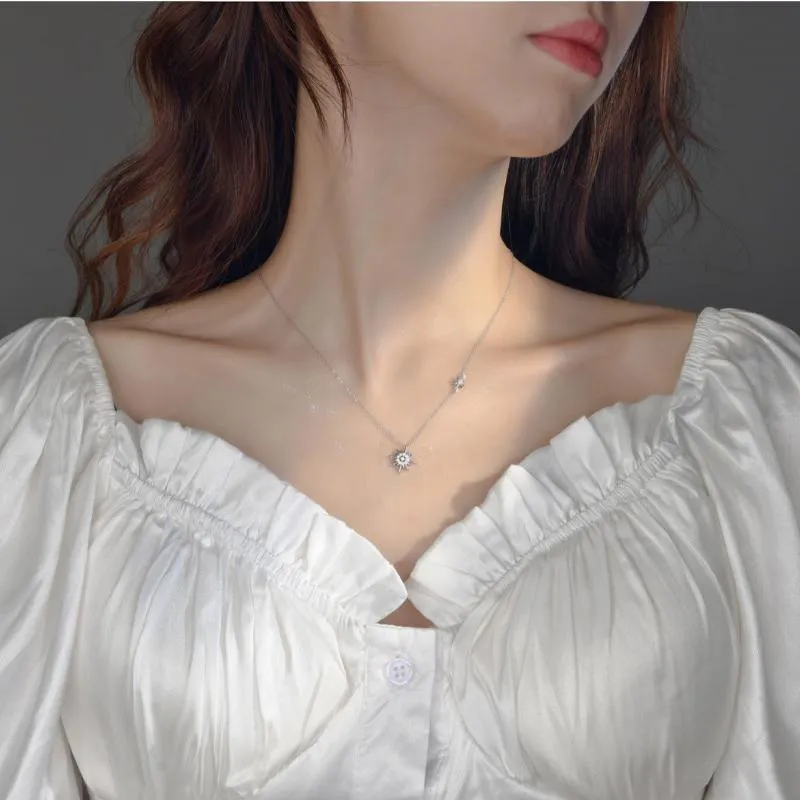 VIGG S925 Silver Necklaces Unisex-3