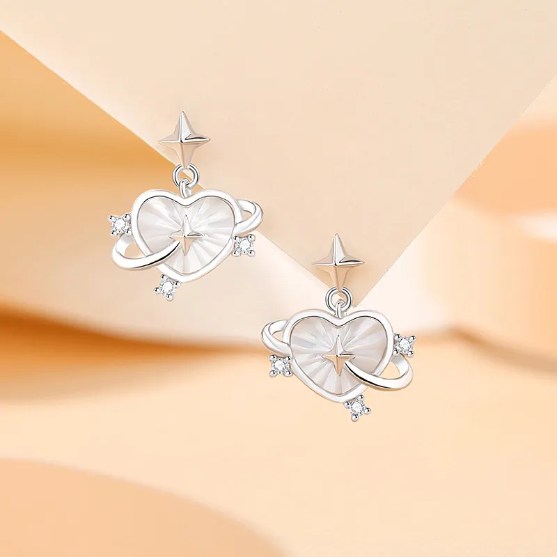 VIGG S925 Silver Necklaces Women's-3