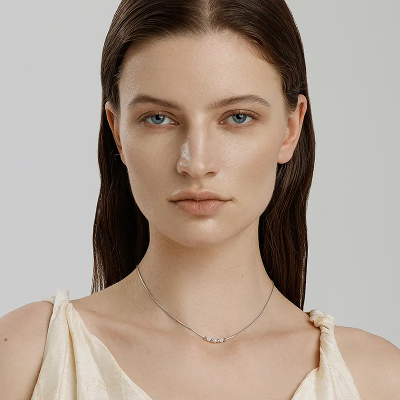 VIGG 925 Sterling Silver Necklaces Women's-4