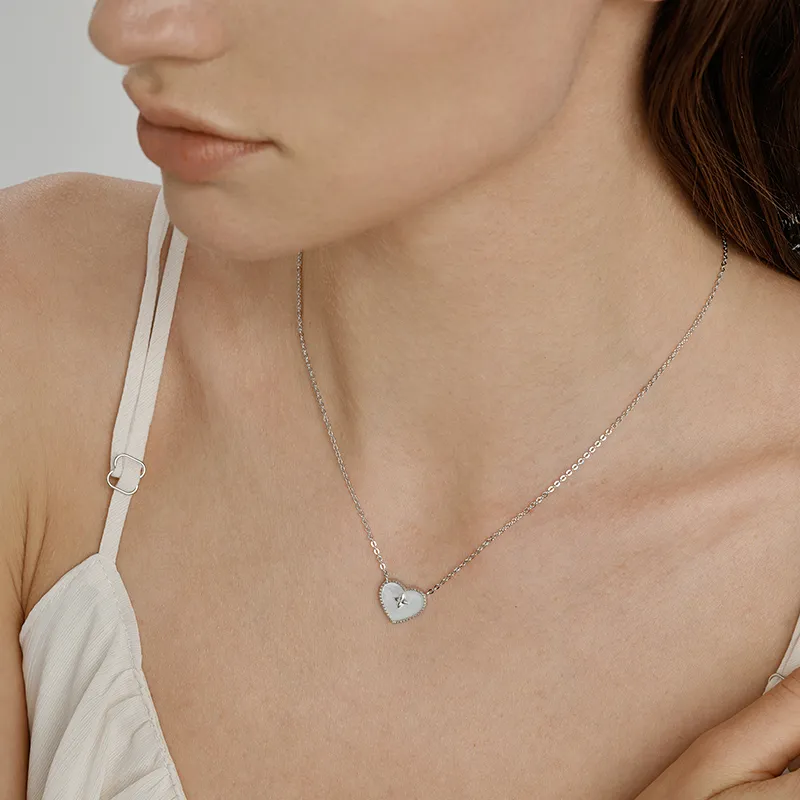 VIGG S925 Silver Necklaces Women's-2