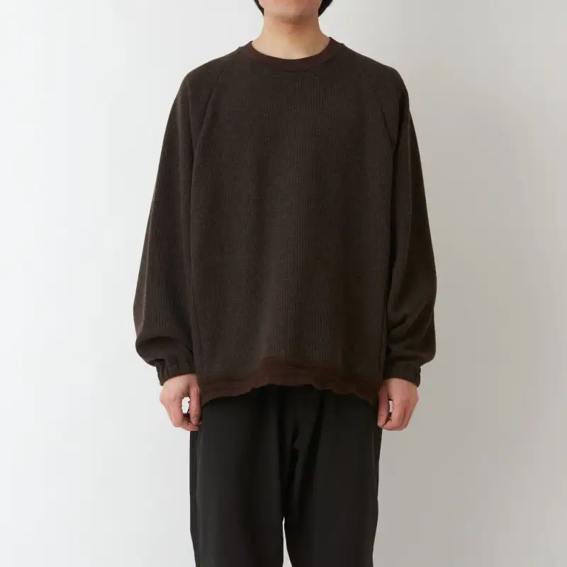 White Mountaineering Sweater Men's Coffee-1