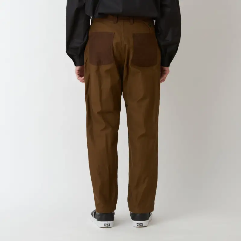 White Mountaineering Casual Pants Men's Coffee-3