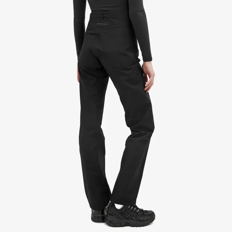 Maison Margiela MM6 X Salomon 5 Pocket Trousers Deep Black-3