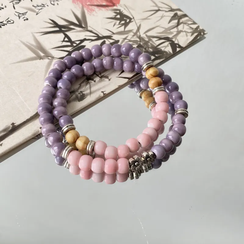 Mù Shàng Yún Yě Ceramic Bracelets Women's-2