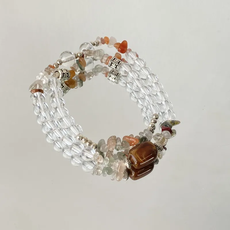 Mù Shàng Yún Yě Colored Glaze Bracelets Women's-1