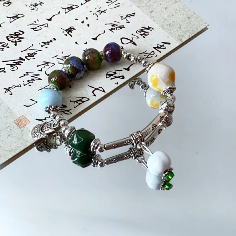 Mù Shàng Yún Yě Ceramic Bracelets Women's-1