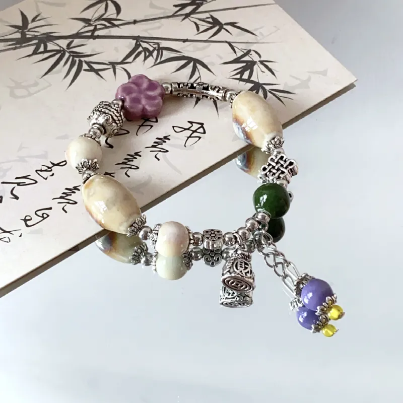 Mù Shàng Yún Yě Ceramic Bracelets Women's-1