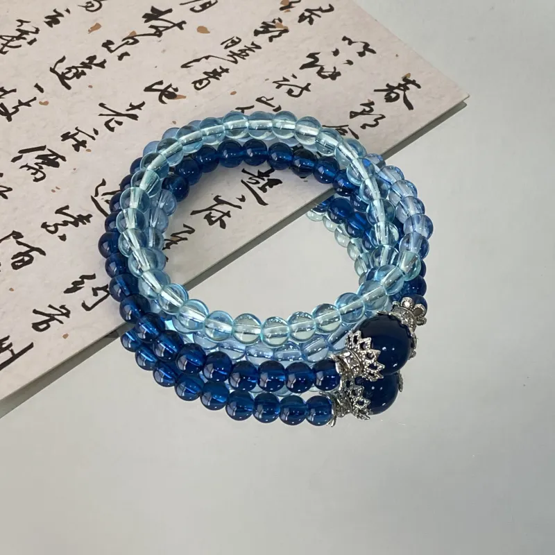 Mù Shàng Yún Yě Colored Glaze Bracelets Unisex-2