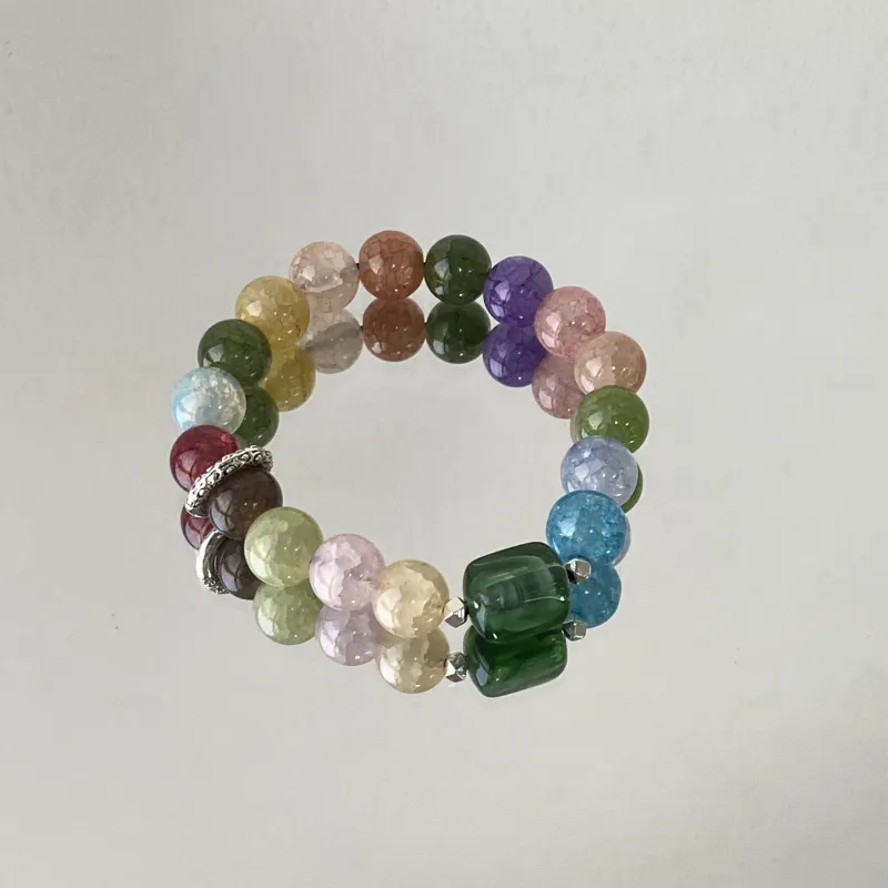 Mù Shàng Yún Yě Colored Glaze Bracelets Women's-1