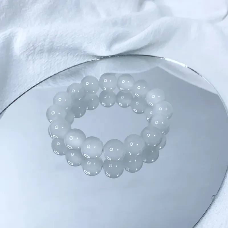 Mù Shàng Yún Yě Colored Glaze Bracelets Unisex-1