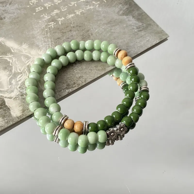 Mù Shàng Yún Yě Ceramic Bracelets Women's-2