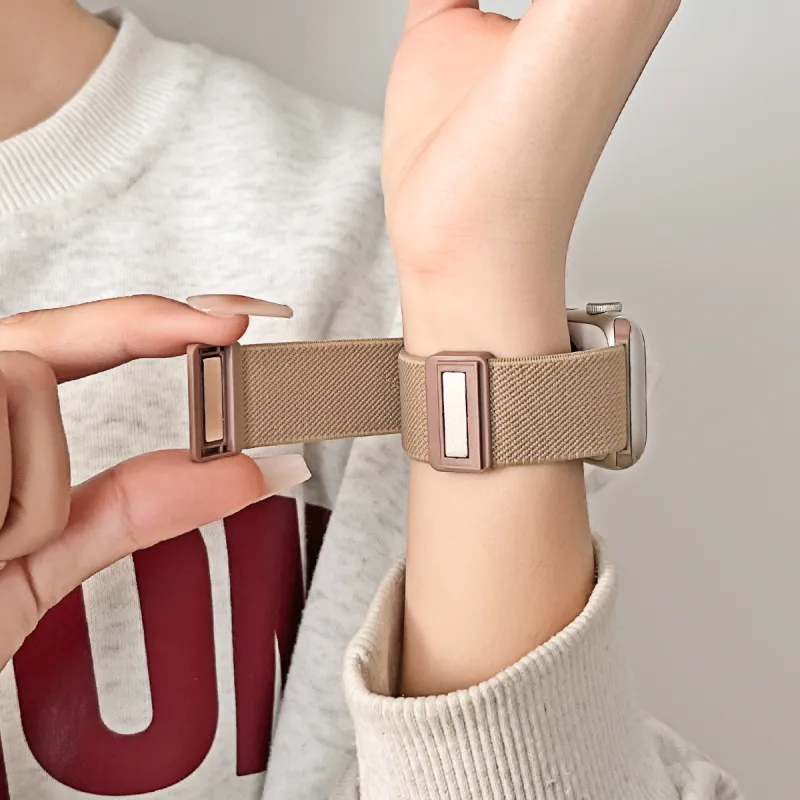 Senior's House Apple Compatibility Watch Band 200mm Fabric Material-18