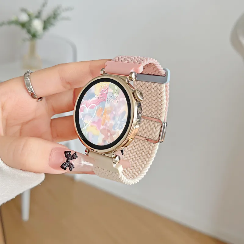 Senior's House Huawei Compatibility Watch Band 18 48mm Fabric Material-5