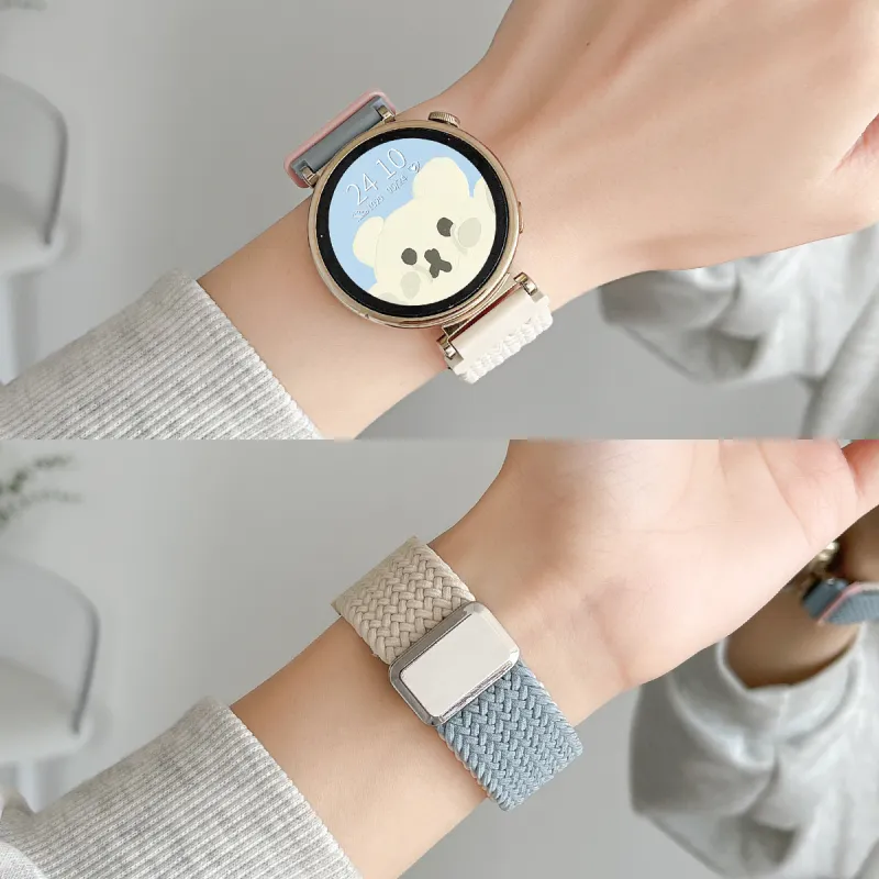 Senior's House Huawei Compatibility Watch Band 18 48mm Fabric Material-7