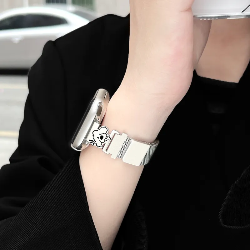 Senior's House Watch Band Apple Compatibility Metal-8