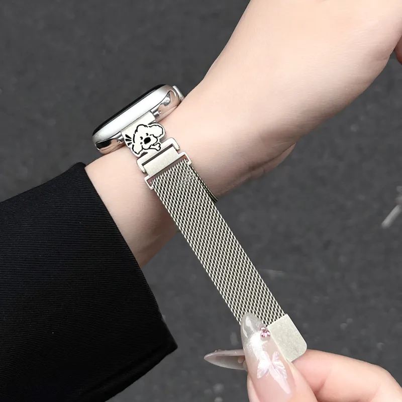 Senior's House Watch Band Apple Compatibility Metal-6