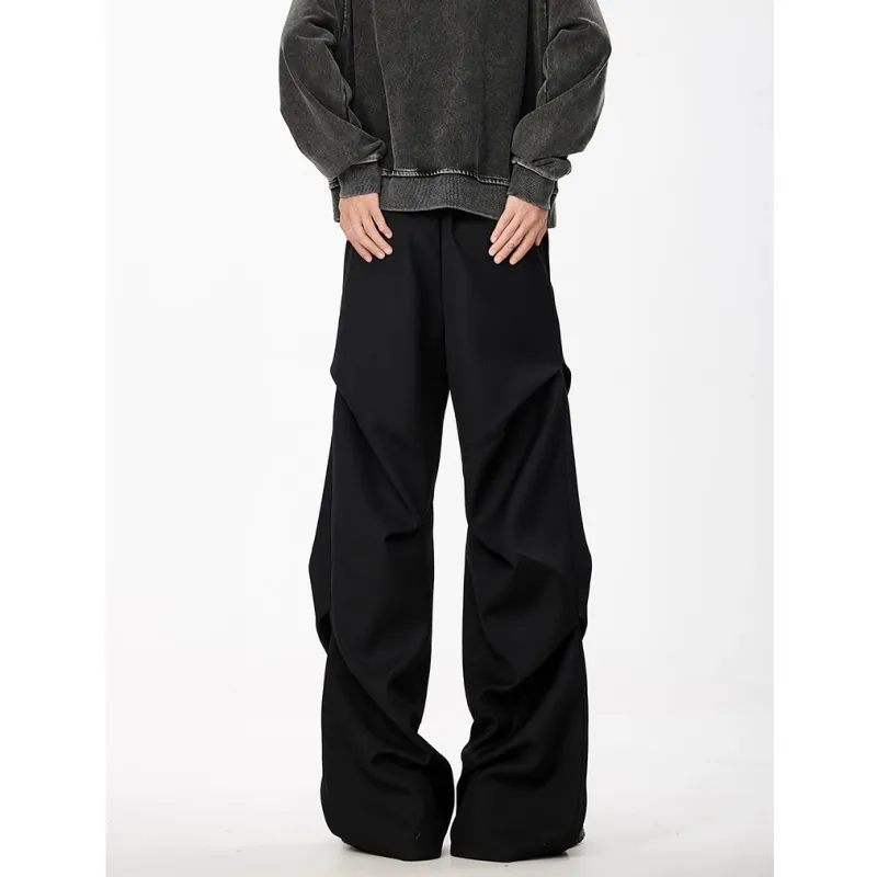 XIDELONG Suit Trouser Unisex Black-5