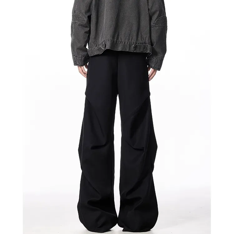 XIDELONG Suit Trouser Unisex Black-3