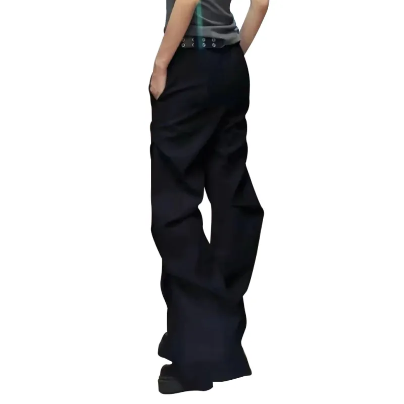 WELTER EXPERIMENT Casual Pants Unisex Classic Black-1