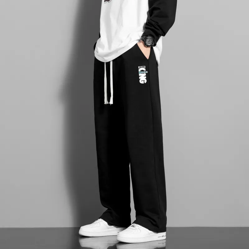 XIDELONG Knitted Sweatpants Men's-2