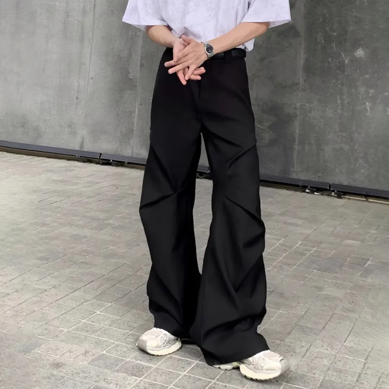 WELTER EXPERIMENT Casual Pants Unisex Classic Black-2