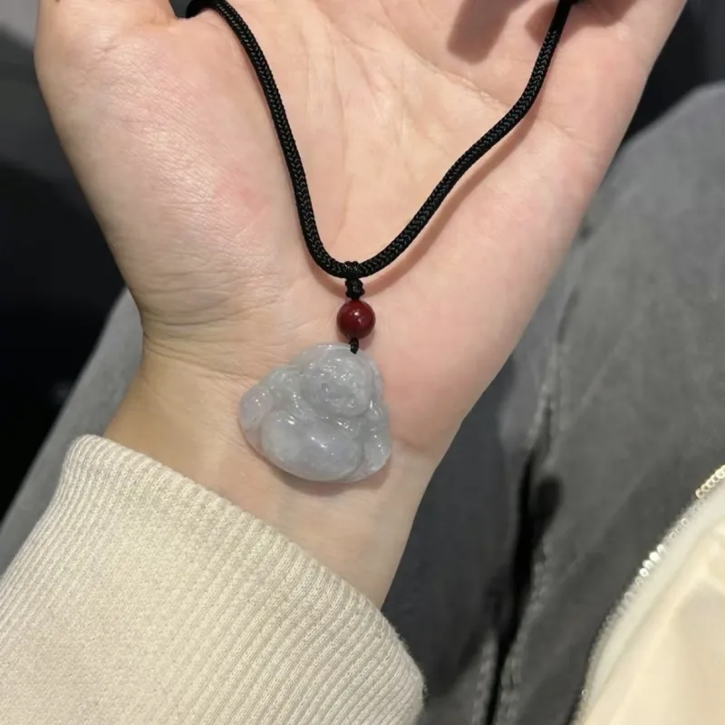 MOONS FAME Chalcedony Necklaces Unisex-18