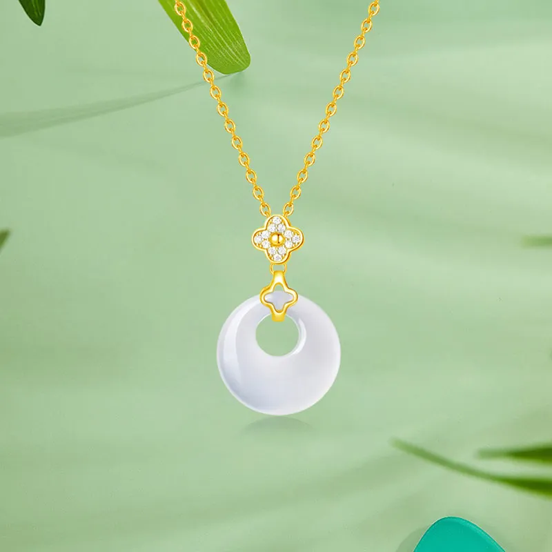 TRUE ME Chalcedony Necklaces Women's-3
