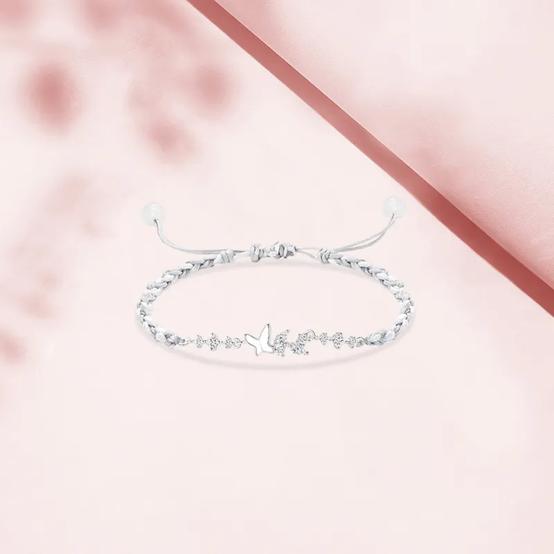 TRUE ME Fabric Rope Bracelets Women's-4