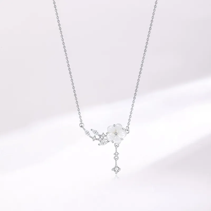 Silver Trim Alloy Necklaces Women's-2