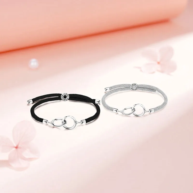 TRUE ME Alloy Rope Bracelets Unisex-8