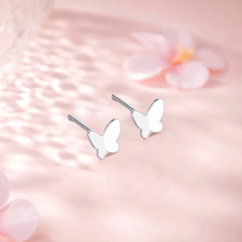 TRUE ME Sterling Silver Stud Earrings Women's-4