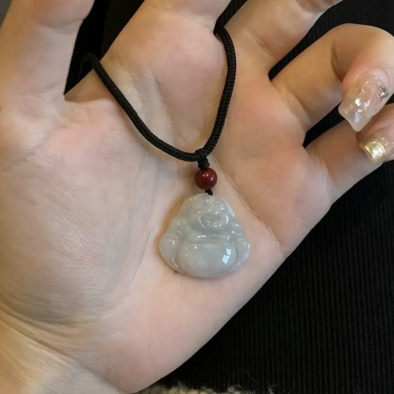 MOONS FAME Chalcedony Necklaces Unisex-16