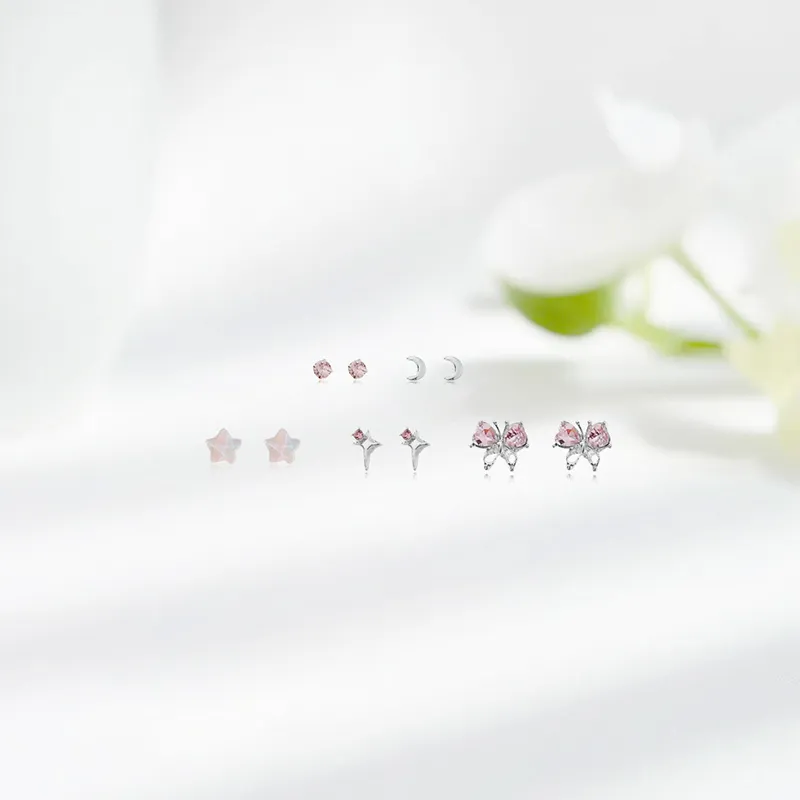 TRUE ME Alloy Stud Earrings Women's-1