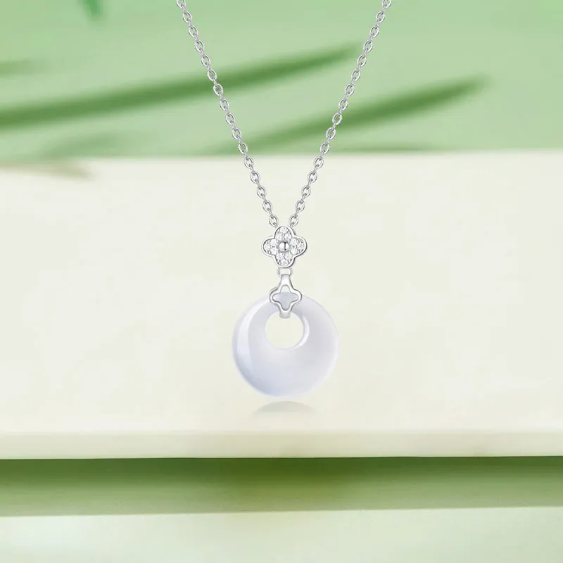 TRUE ME Chalcedony Necklaces Women's-6