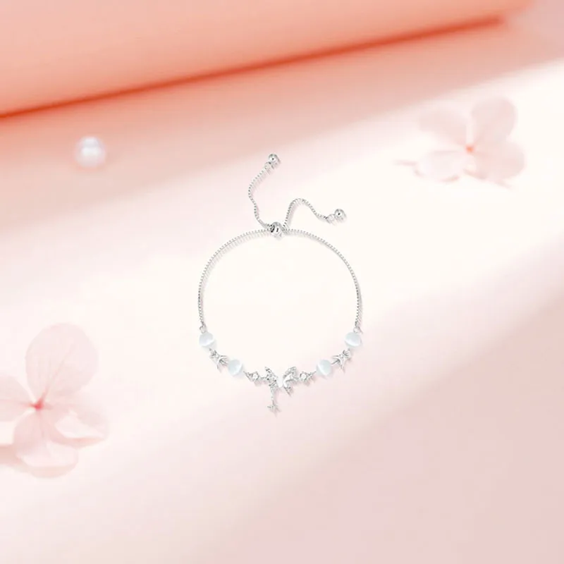 TRUE ME Glass Cat Eye Bracelets Women's-5