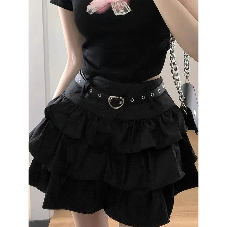 Gentle Welcome Casual Short Skirts Women's-3