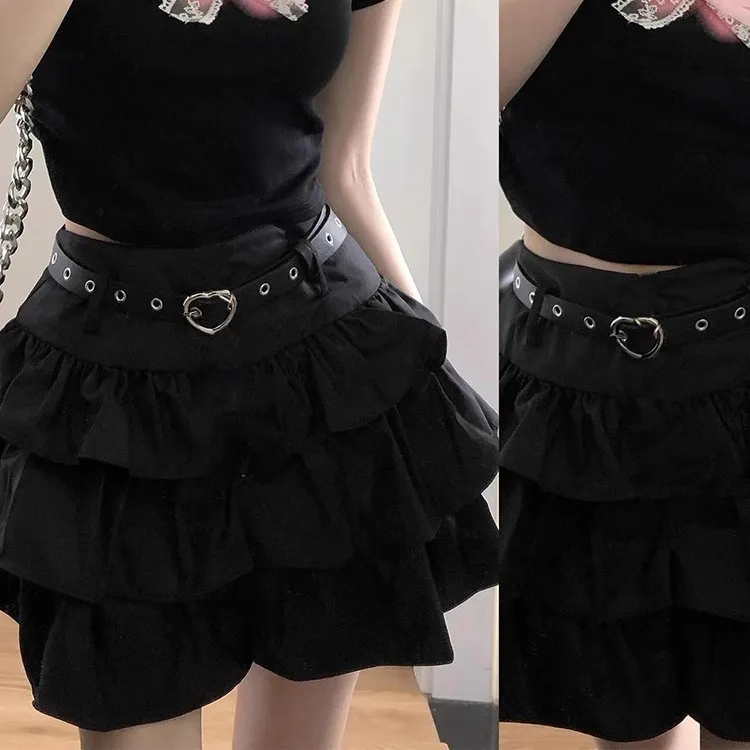 Gentle Welcome Casual Short Skirts Women's-4