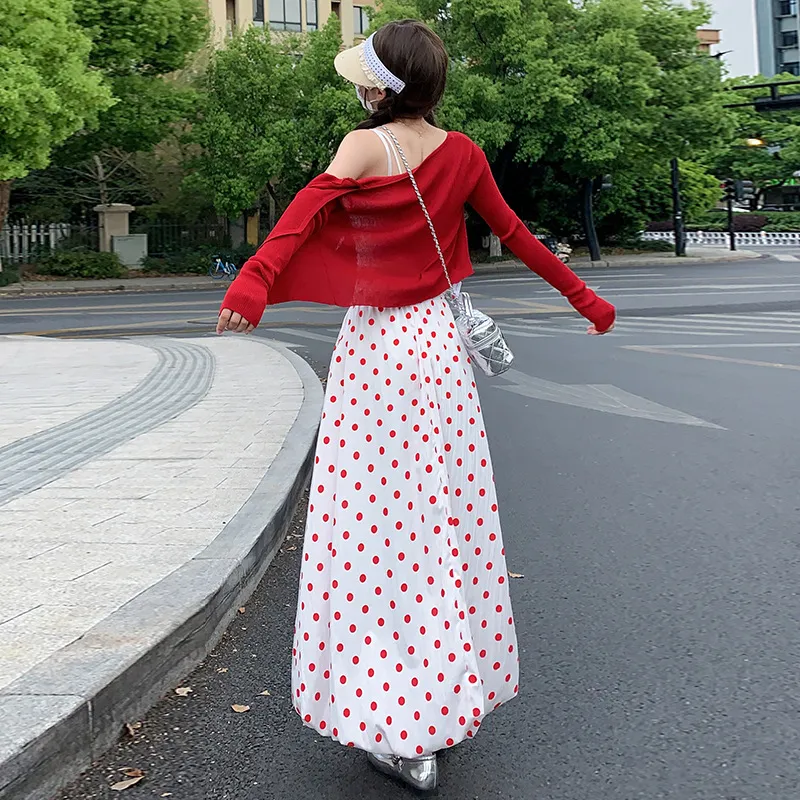 Gentle Welcome Casual Long Skirt Women's-3