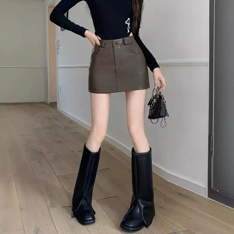 Gentle Welcome Casual Short Skirts Women's-5