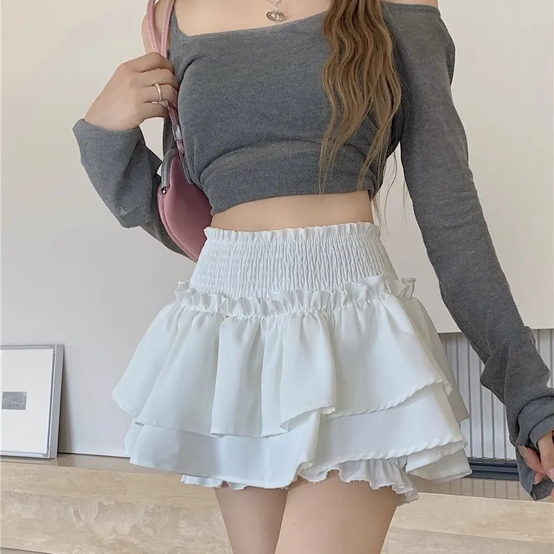 Gentle Welcome Casual Short Skirts Women's-1