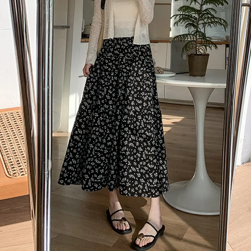 Gentle Welcome Casual Long Skirt Women's-1