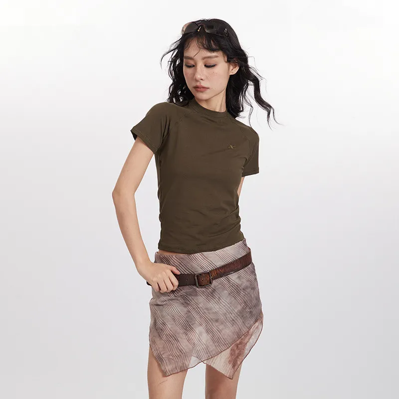 Gentle Welcome Set in Sleeve T Shirt Women's-2