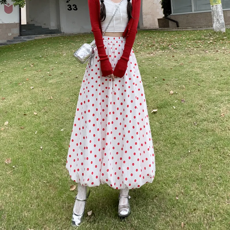 Gentle Welcome Casual Long Skirt Women's-1