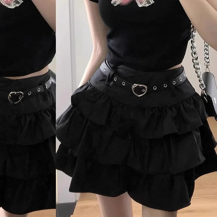 Gentle Welcome Casual Short Skirts Women's-2