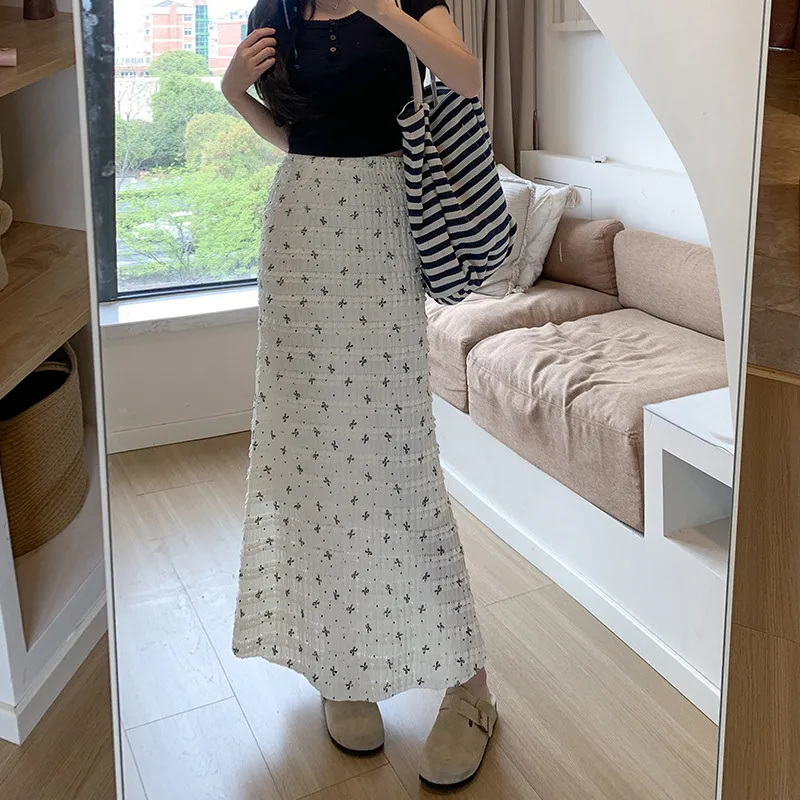 Gentle Welcome Casual Long Skirt Women's-6