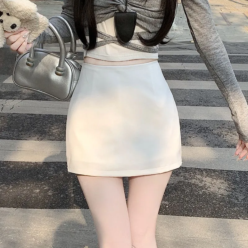 Gentle Welcome Casual Short Skirts Women's-6