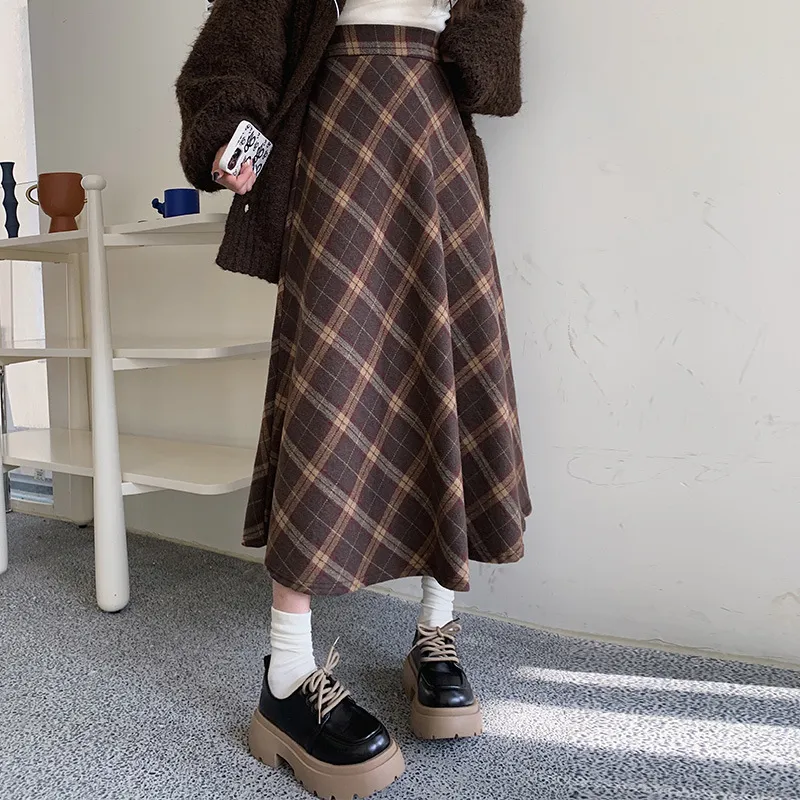 Gentle Welcome Casual Long Skirt Women's-1